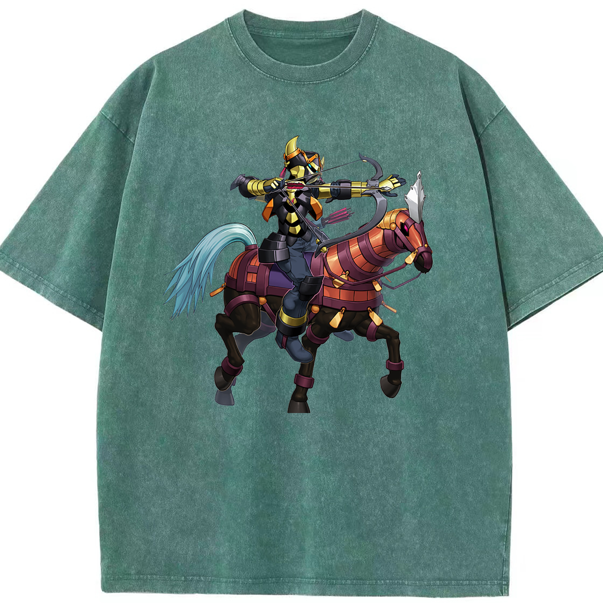 （画像用） 遊☆戯☆王 Yu-Gi-Oh! 綿100% ヴィンテージ風 半袖Tシャツ（フロントプリント）
